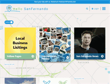 Tablet Screenshot of hellosanfernando.com